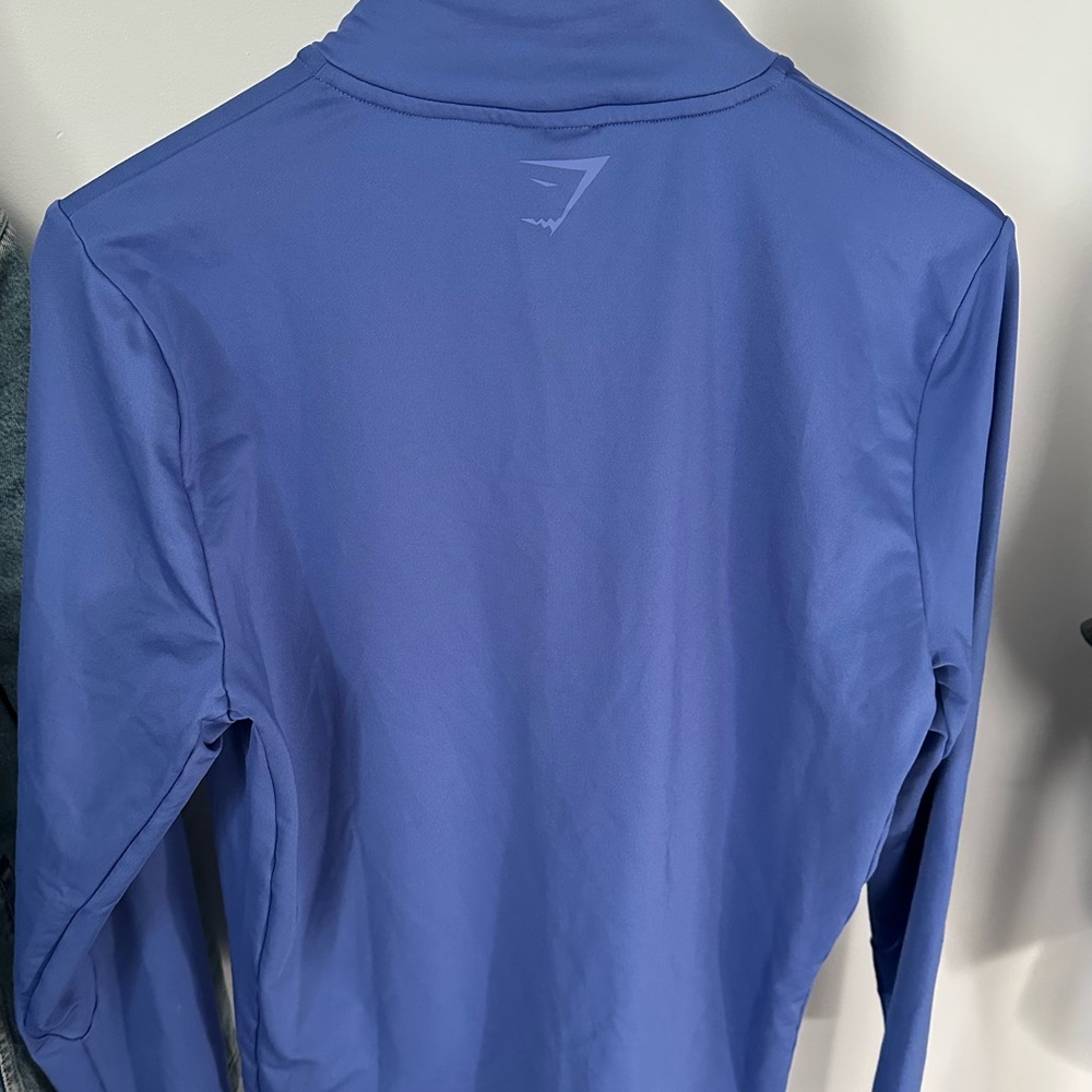 Gym shark long sleeve gym half zip